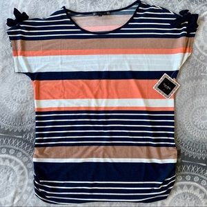 Maternity Tutta Bella Striped Blouse